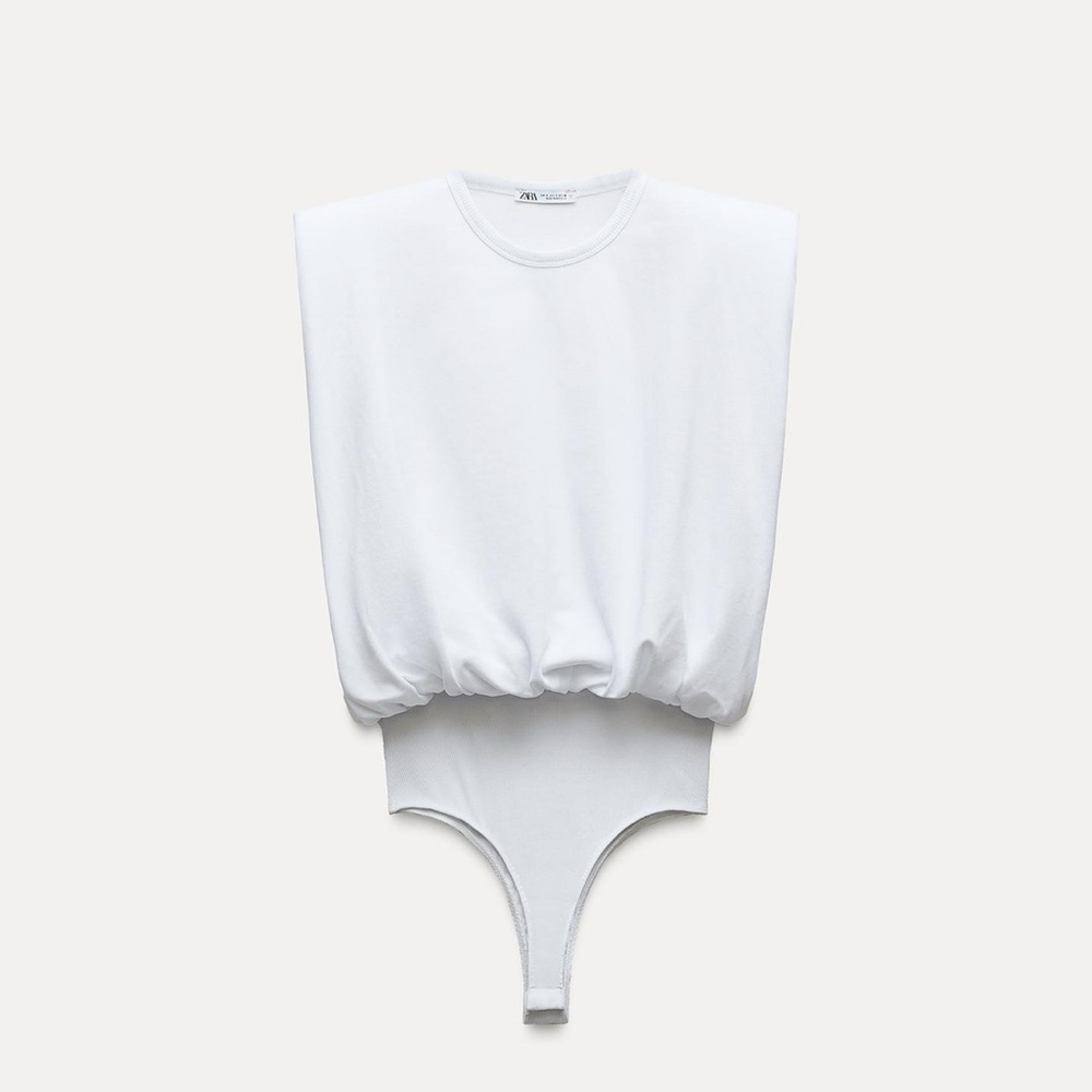 BNWT ZARA Women’s White Bodysuit